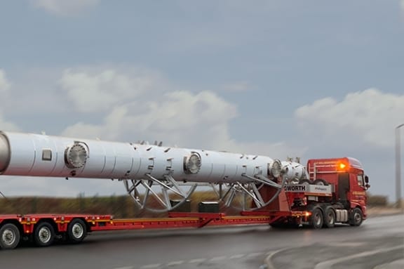 Reaction Vessel and Distillation Column for Chemoxy, Billingham